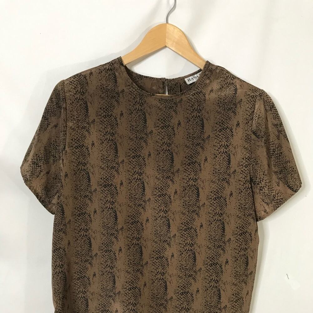 CLOSET CLEAR OUT!  Vintage Snake Skin Print Top